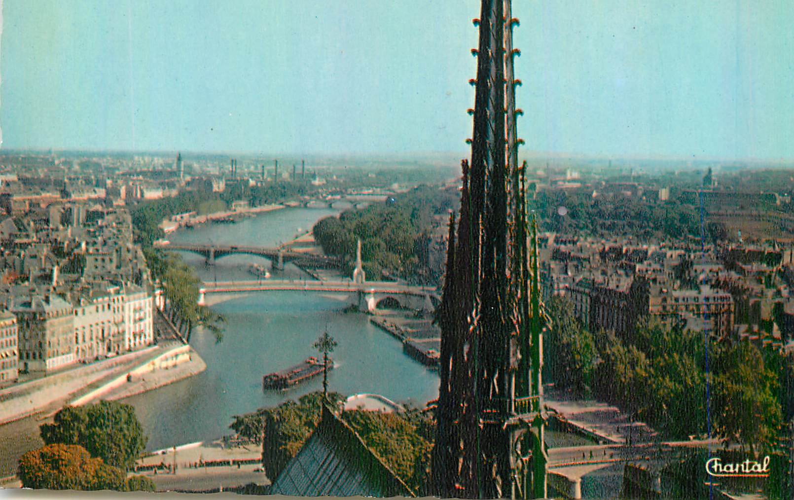 CPM Paris La Fleche de Notre Dame