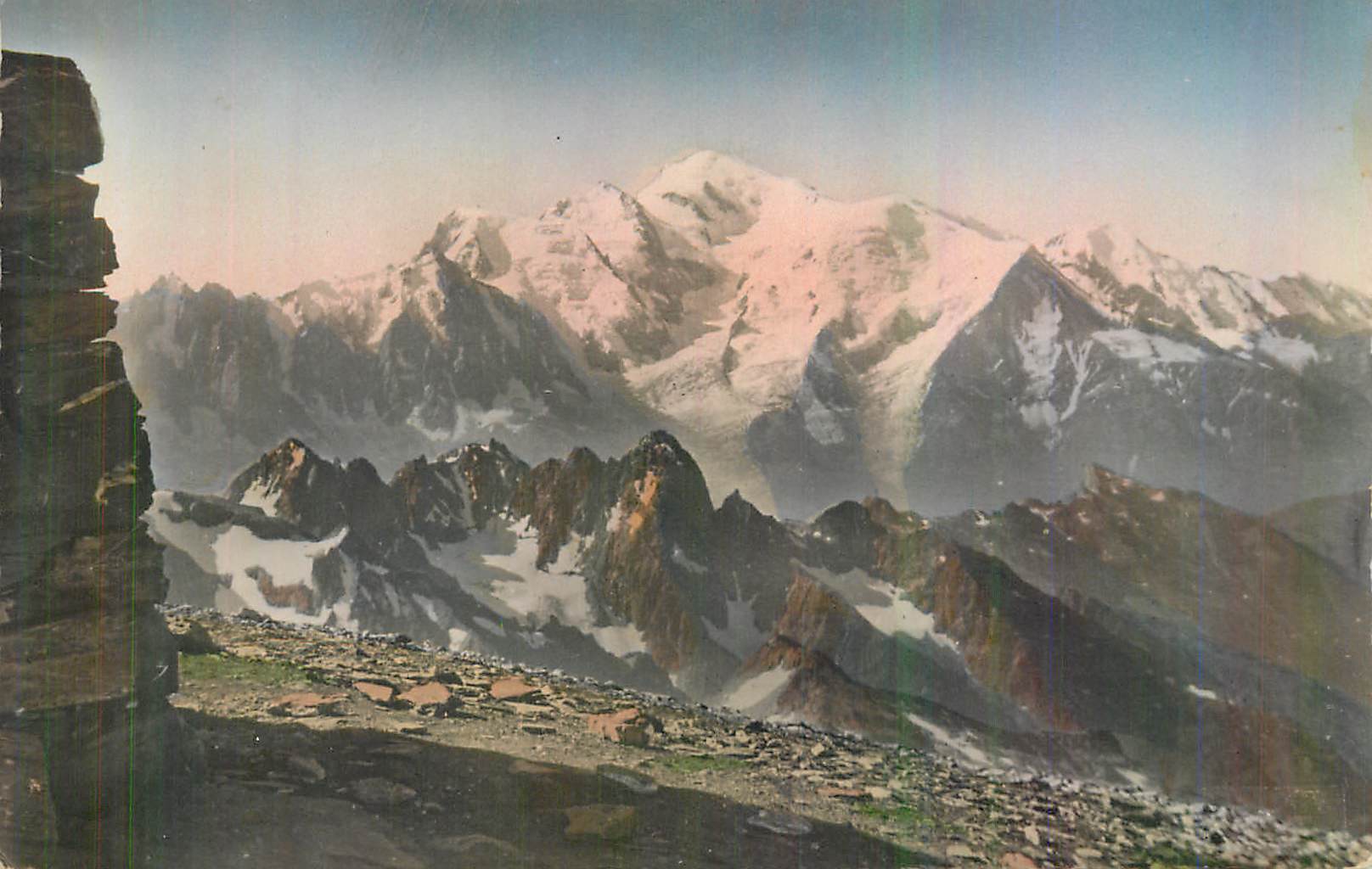 CPM Sixt Samoens (Hte Savoie) du Sommet du Buet vue sur le Mont Blanc