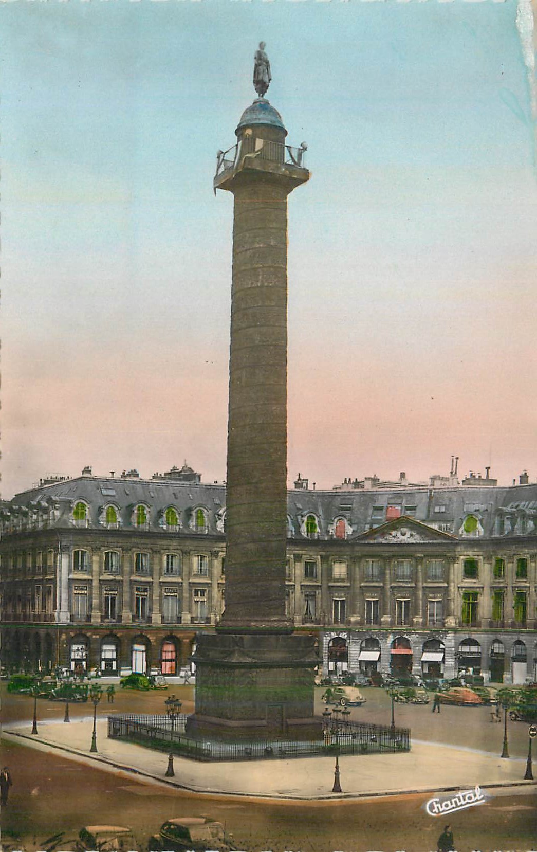 CPM Paris La Colonne Vendome