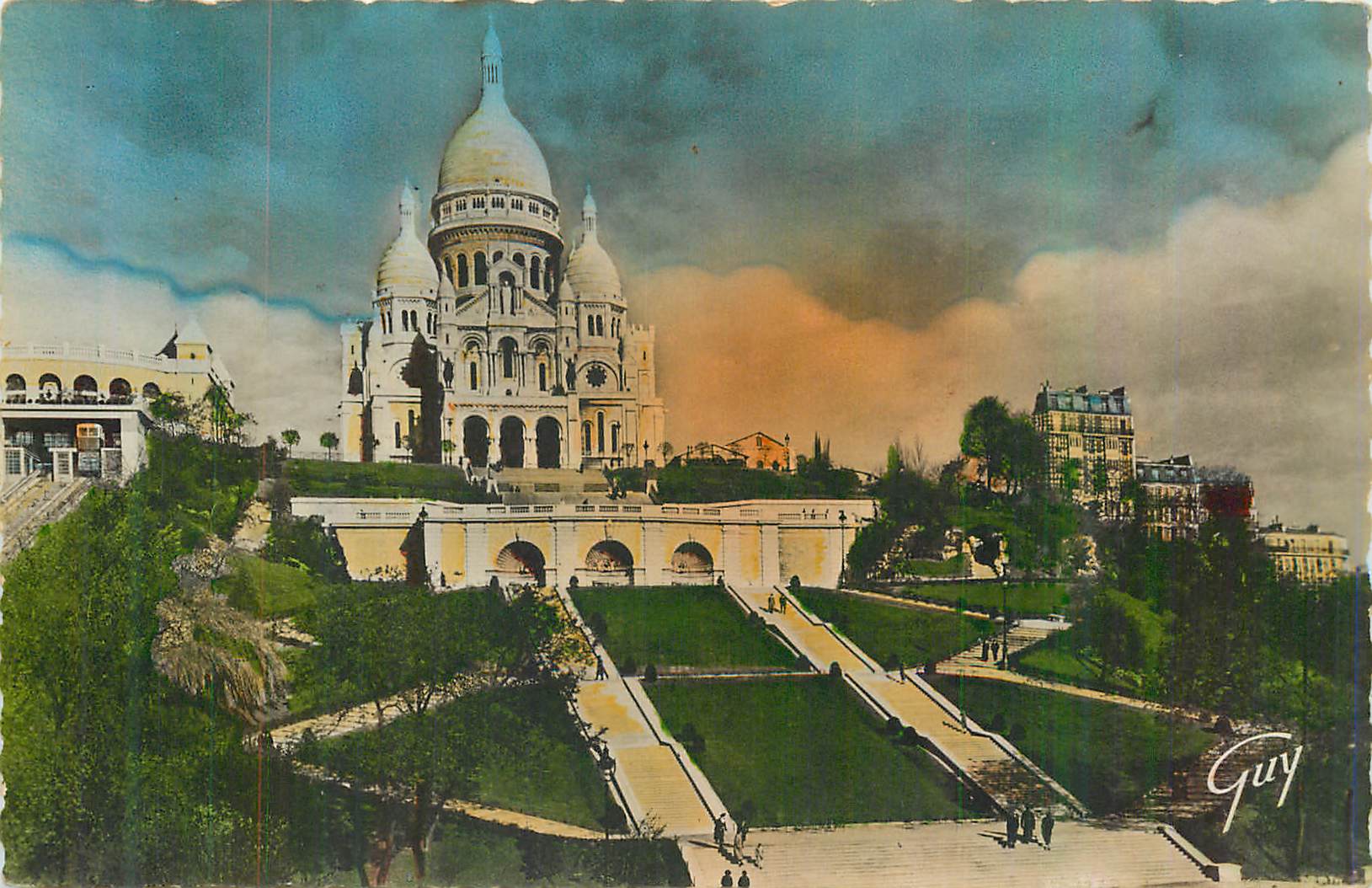 CPM Paris et ses Merveilles Basilique du Sacre Coeur de Montmartre