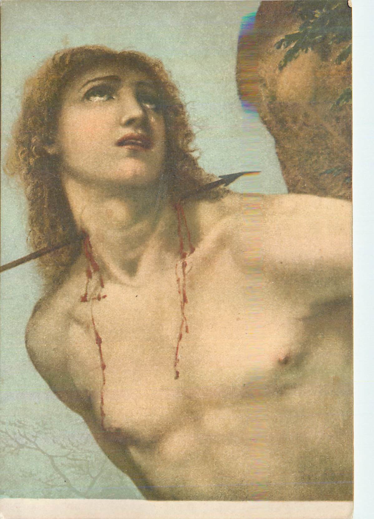 CPM Firenze R Galleria Uffizi S Sebastiano (Dettaglio) Sodoma