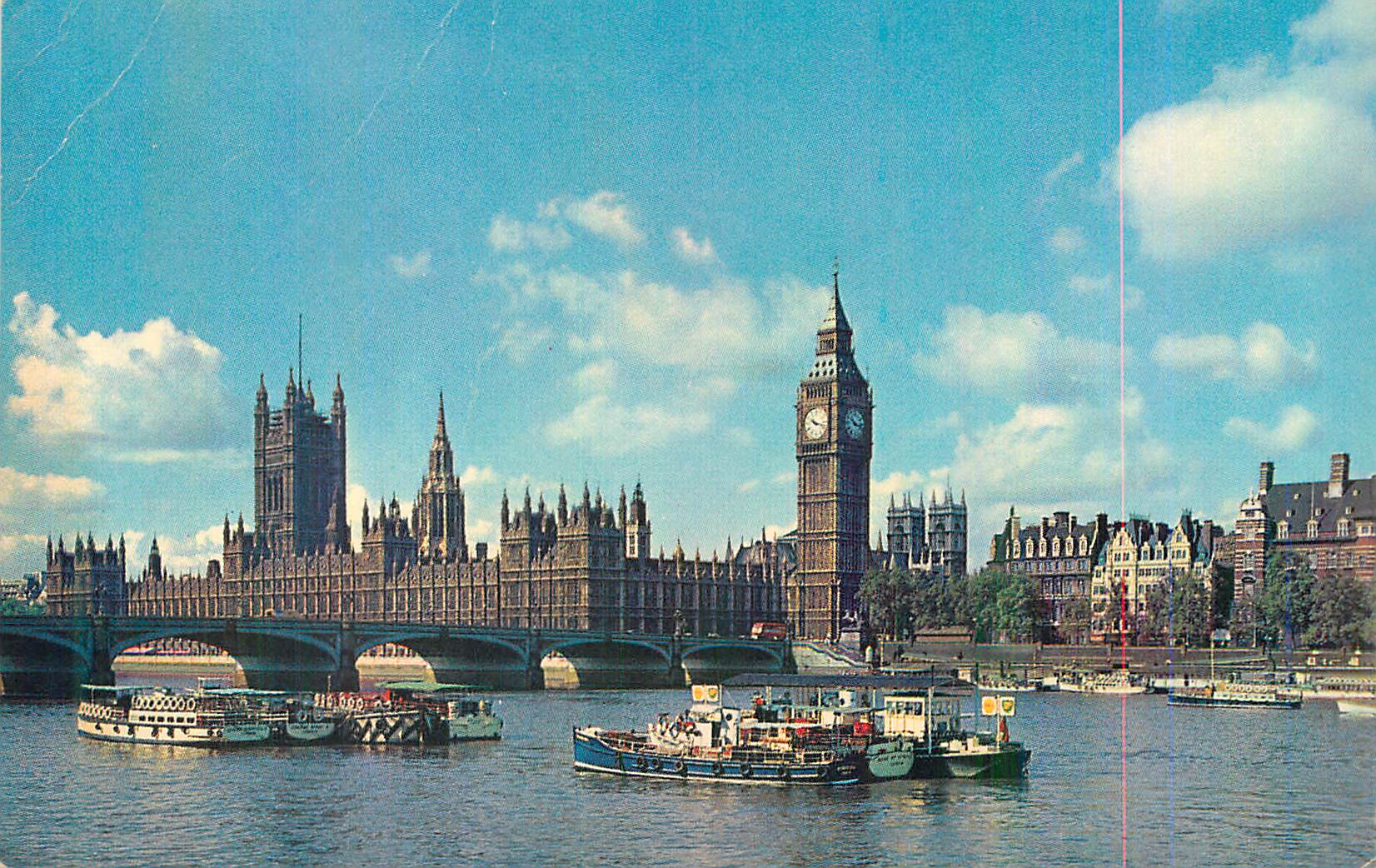 London — Blick auf das Parlament und Big Ben — Verlag nicht sichtbar