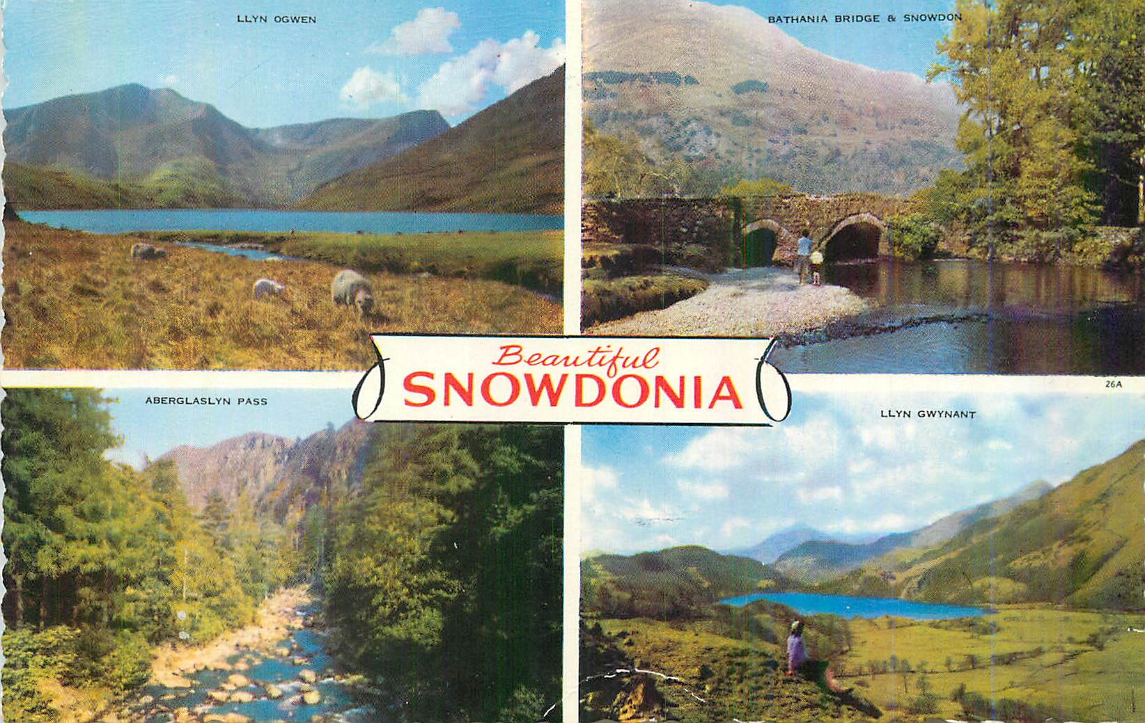 CPM Beautiful Snowdonia Llyn Ogwen aberglaslyn pass 