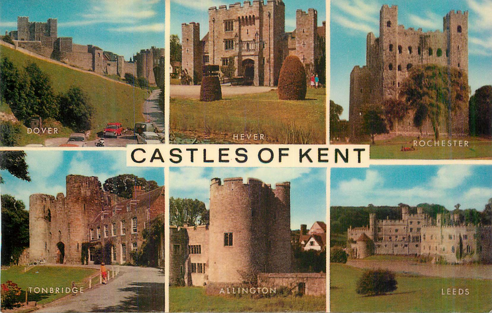 CPM Castles of Kent Dover Hever Rochester Tonbridge Allington Leeds