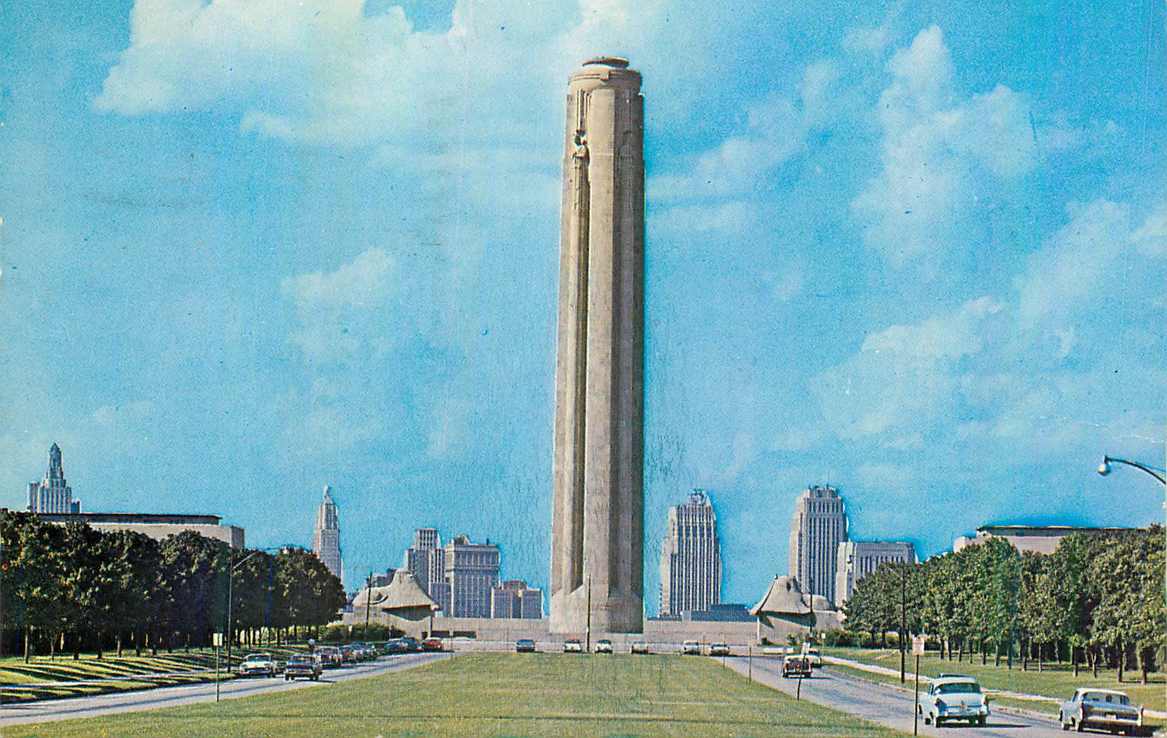 CPM Missouri The Magnificent Liberty Memorial Overlooking Kansas City