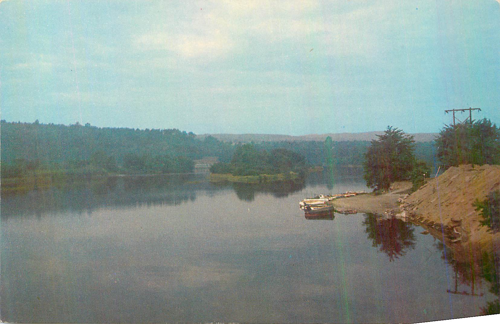 CPM West River Brattleboro Looking Northwest up the Colorful West River Valley U S