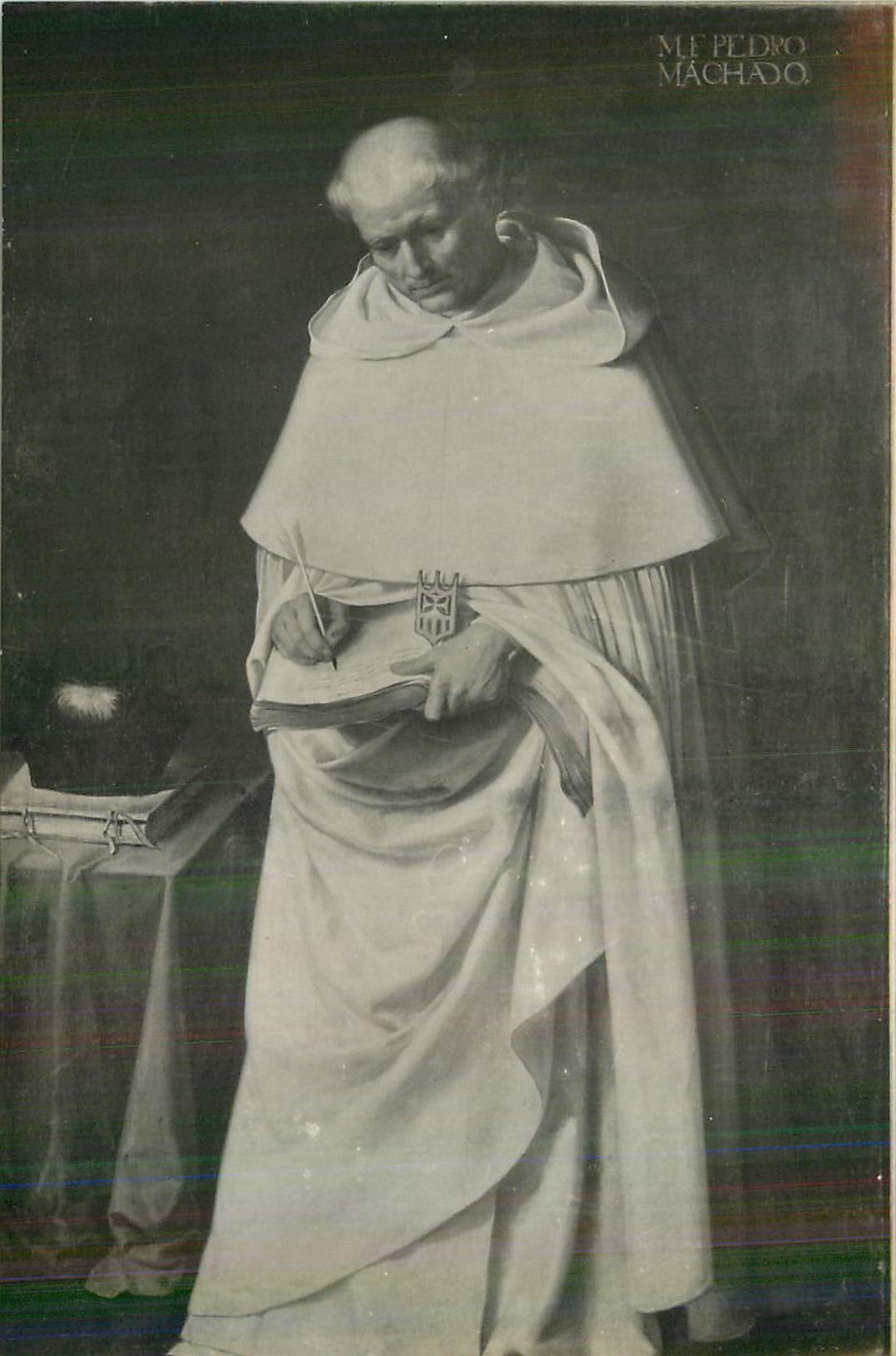 M.ª P. Pedro Machado — Portrait d'un religieux — Éditeur non identifiable