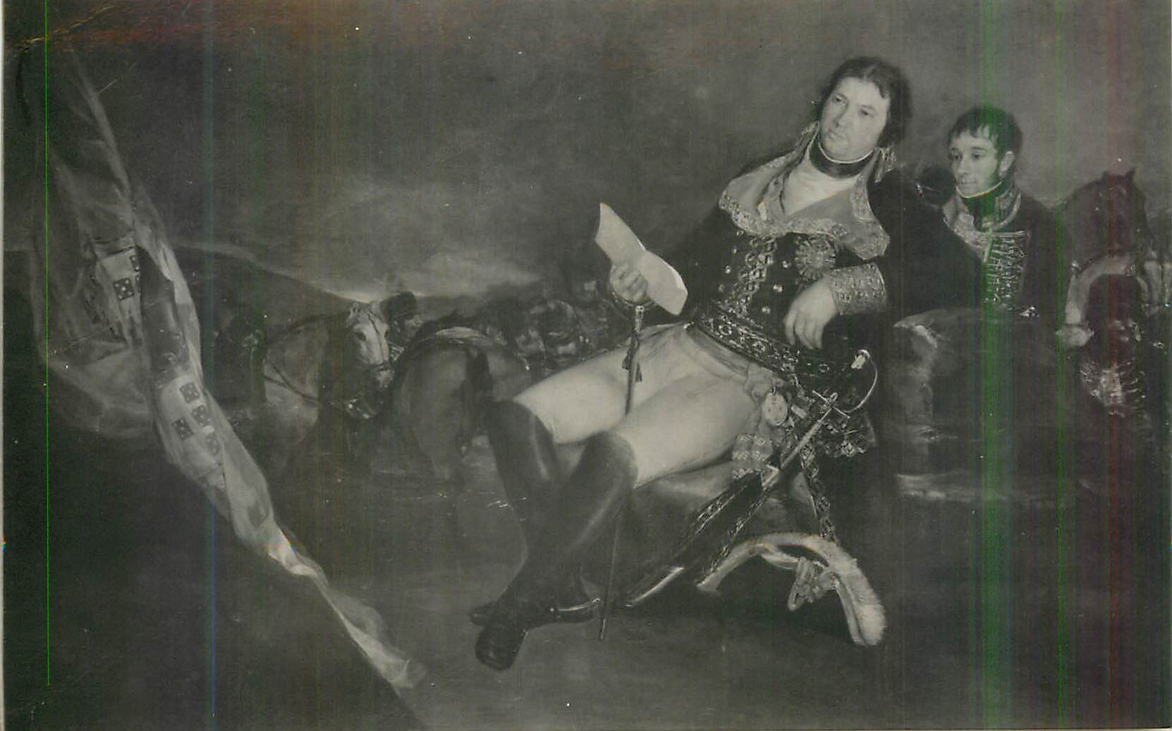 Portrait de Napoléon Ier et un jeune garçon — éditeur inconnu, n° de série non lisible