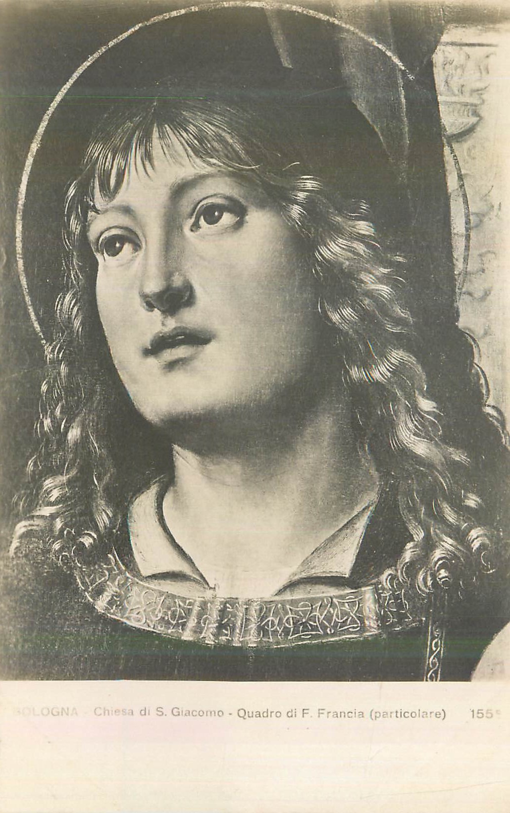 CPM Bologna Chiesa di S Giacomo Quadro di F Francia (Particolare)
