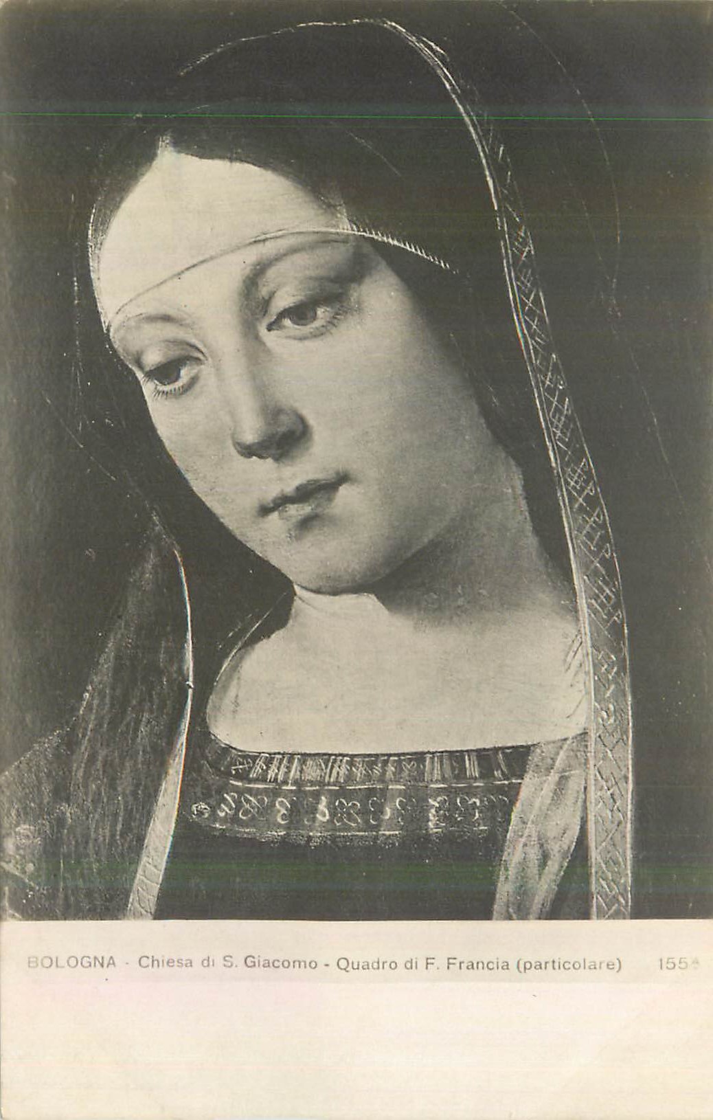 CPM Bologna Chiesa di S Giacomo Quadro di F Francia (Particolare)