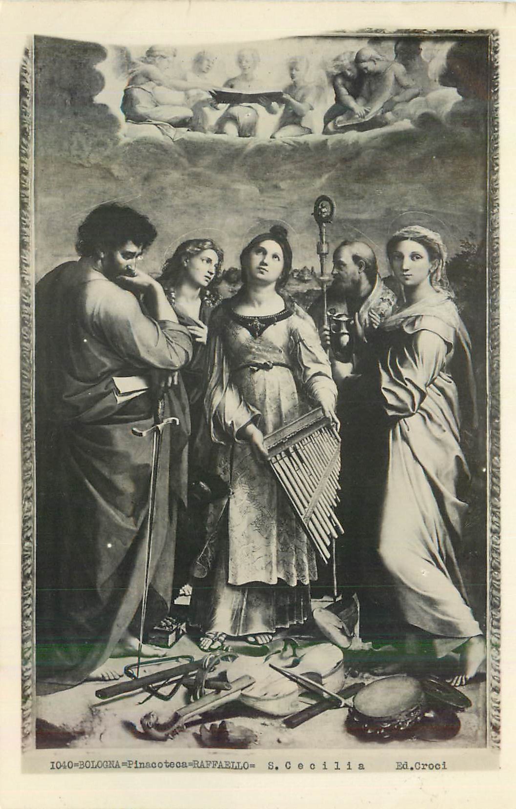 CPM Bologna Pinacoteca  Raffaello S Cecilia