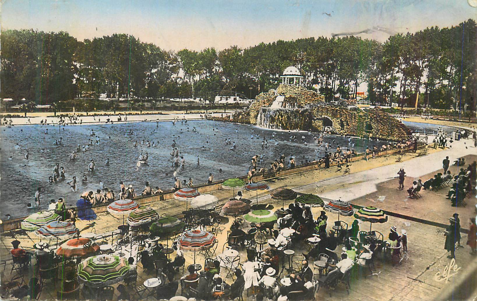 CPM Toulouse Piscine Municipale Terrasse et Grand Bassin