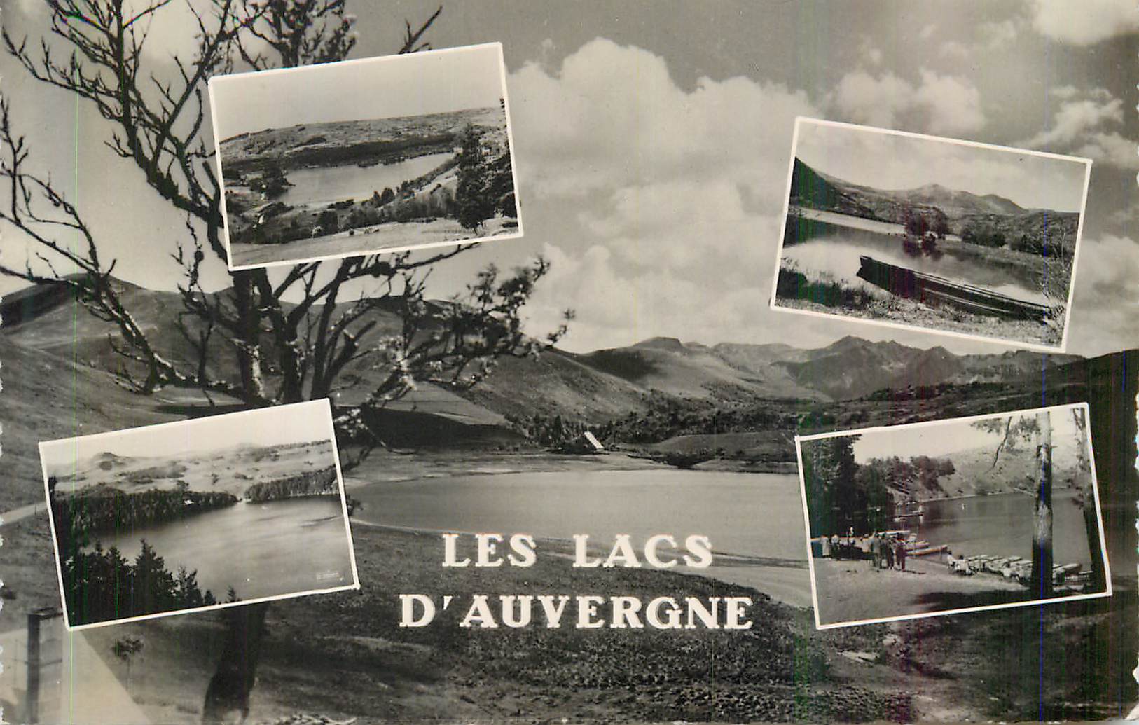 CPM Les Lacs d'Auvergne Lac Guery et la Chaine du Sancy