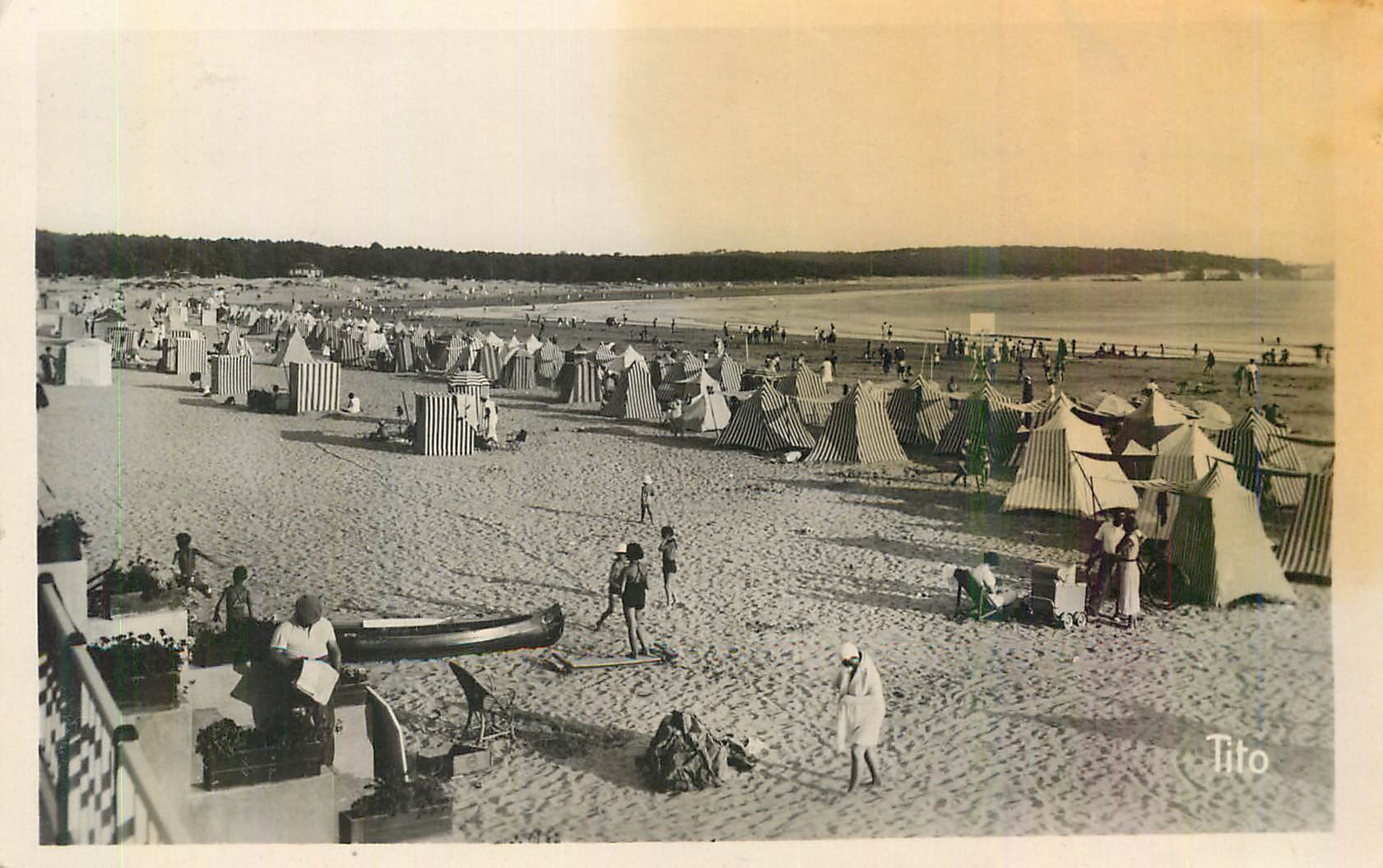 CPM Saint Georges de Didonne Vue Generale de la Plage