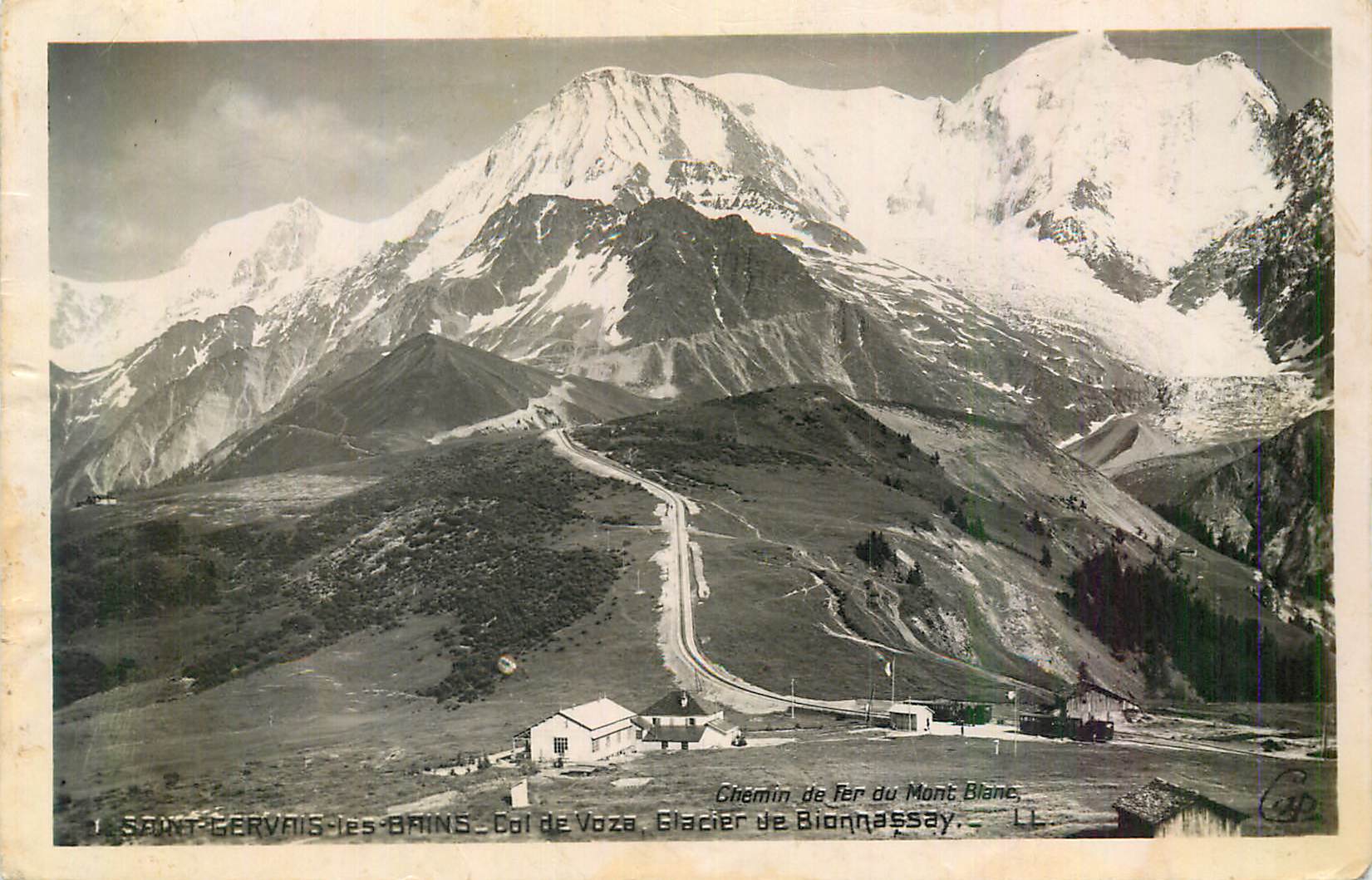 Saint-Cervais-les-Bains — Col de Voza, Glacier de Bionnassay — Chemin de Fer du Mont Blanc