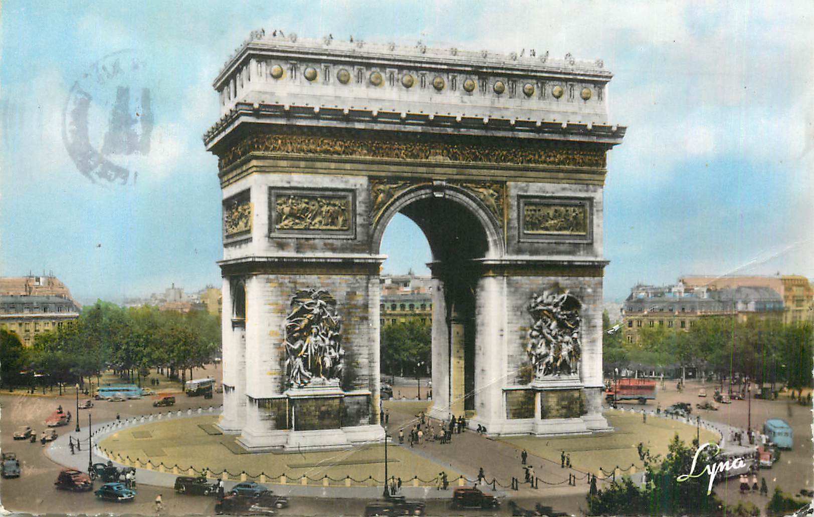 Arc de Triomphe — Paris — éditeur Lympo, n° de série non visible