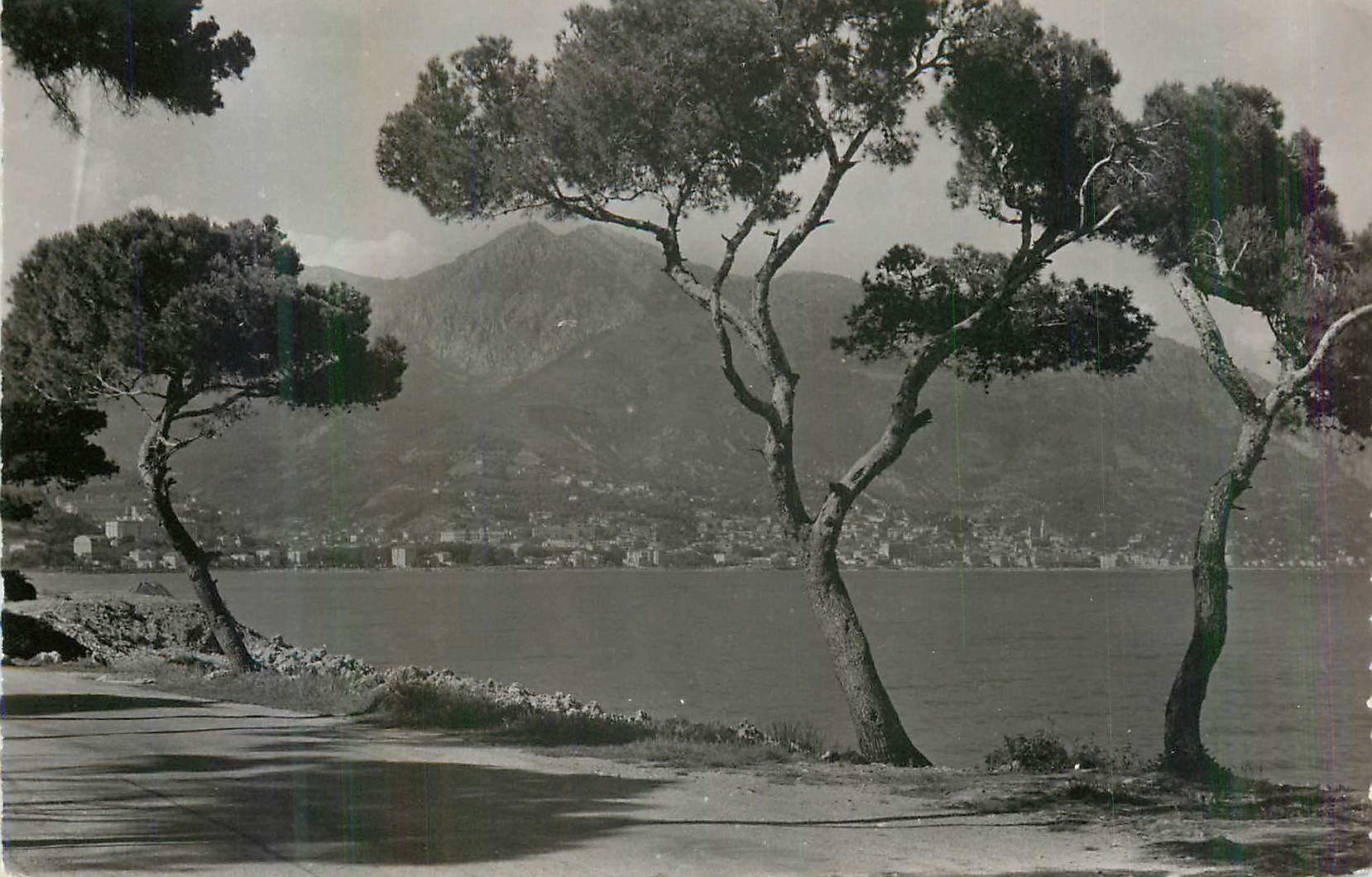 CPM Menton La Cote d'Azur Vue prise du Cap Martin