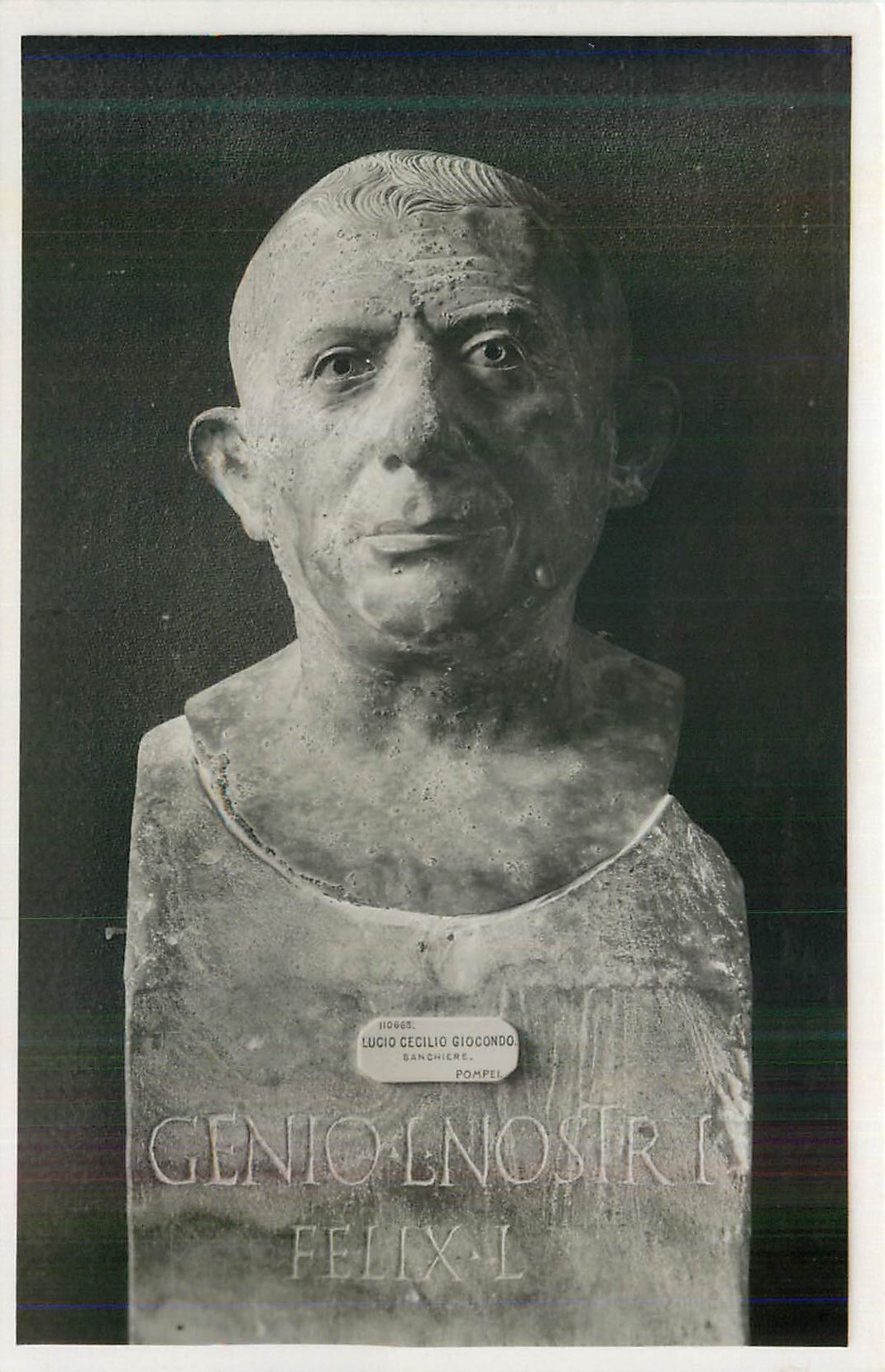 CPM Napoli Museo Nazionale Lucio Cecilio Giocondo