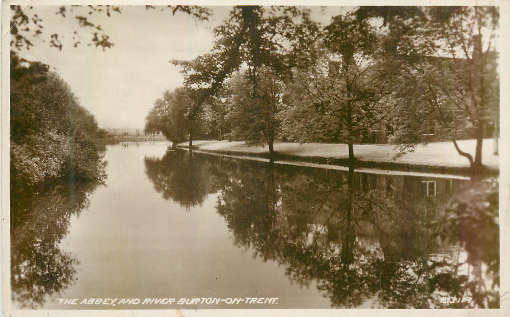 CPM The Abbey and River Burton on Trent