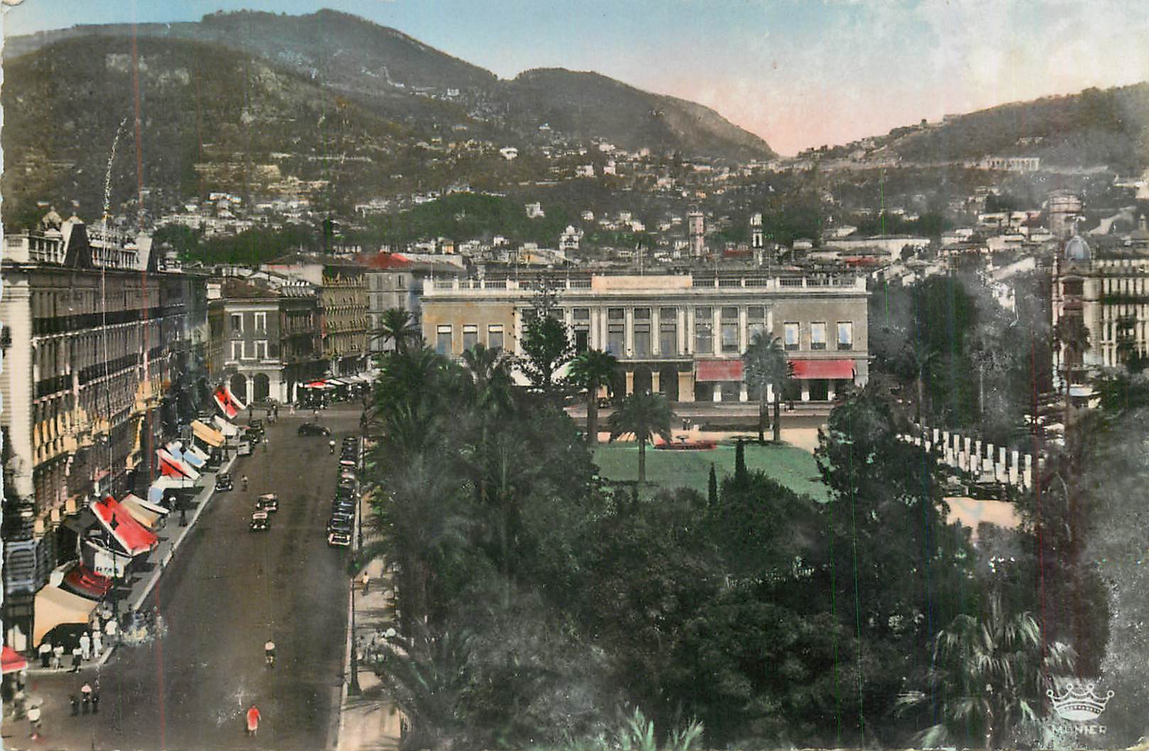 CPM Nice Le Casino Municipal et les Montagnes