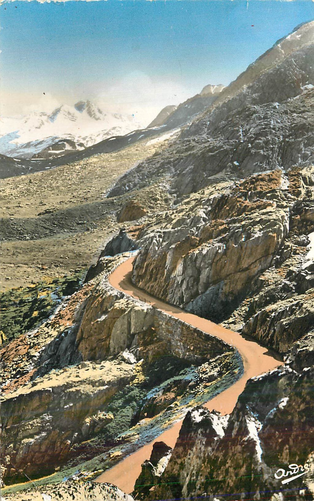 CPM Paysages Alpestres Route de Grand Col