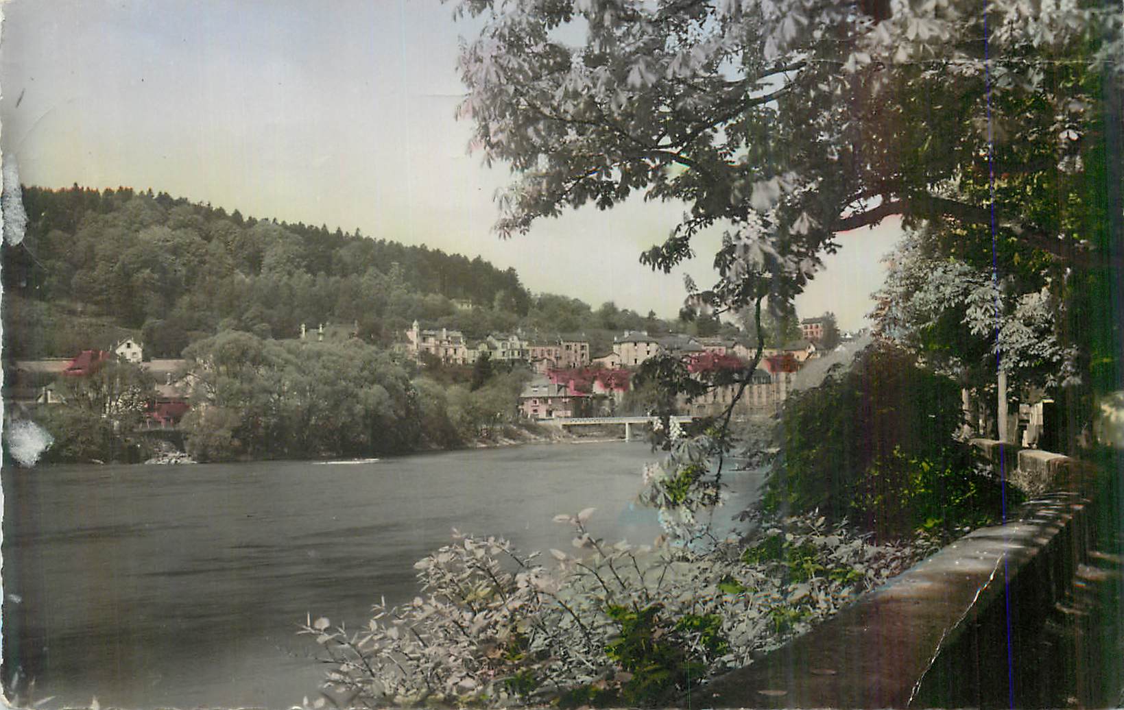 CPM L'Epinal (Vosges) La Moselle et Vallon Saint Antoine
