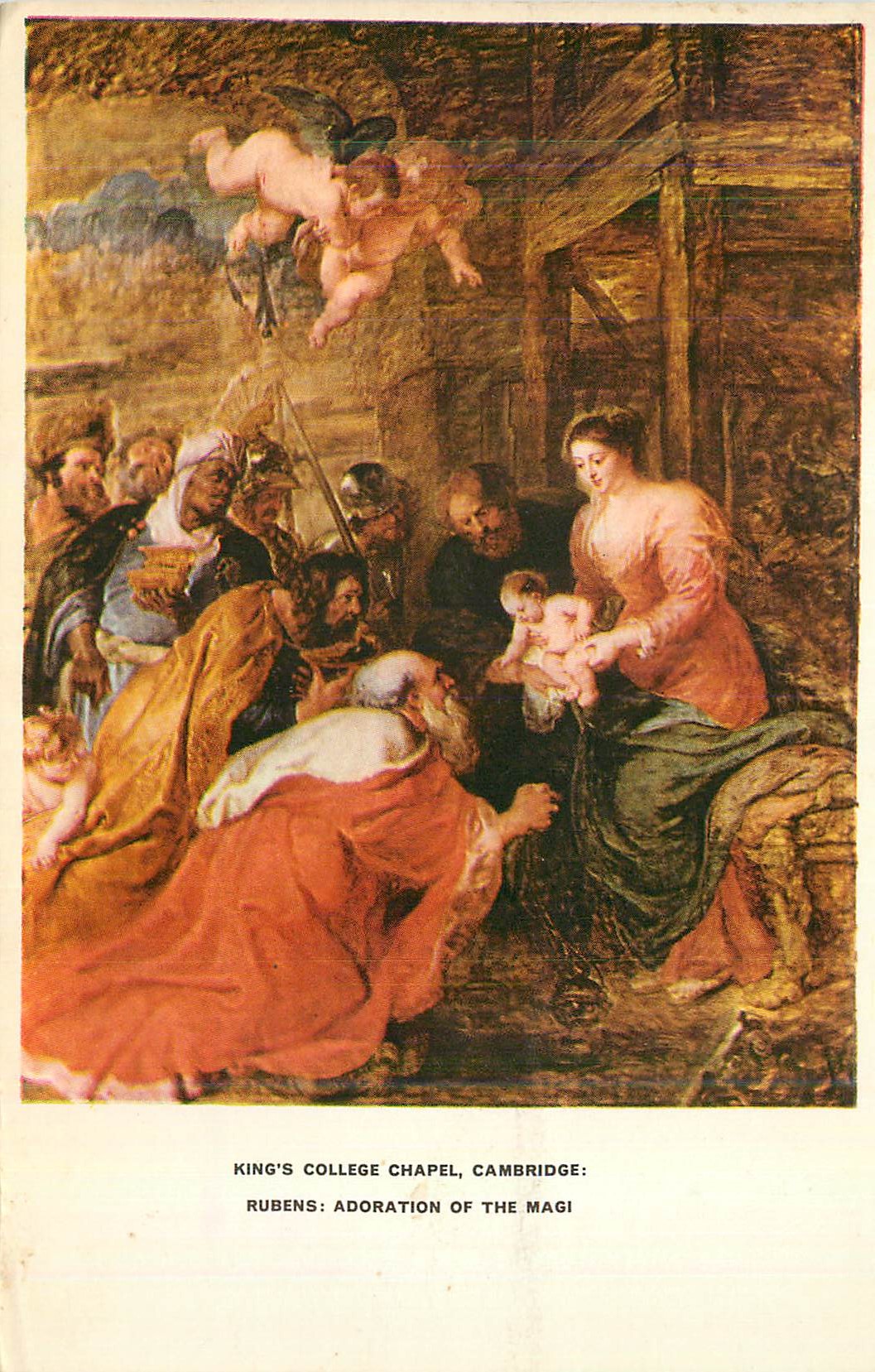 CPM King College Chapel Cambridge Rubens Adoration of the Magi
