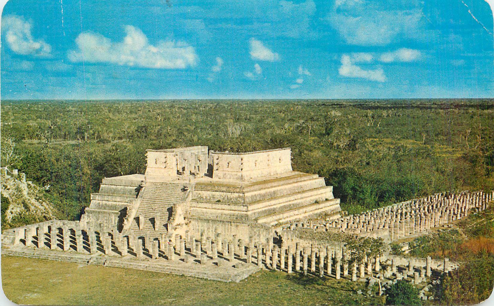 Chichén Itzá — Pyramide von Kukulcán — unbekannter Verlag