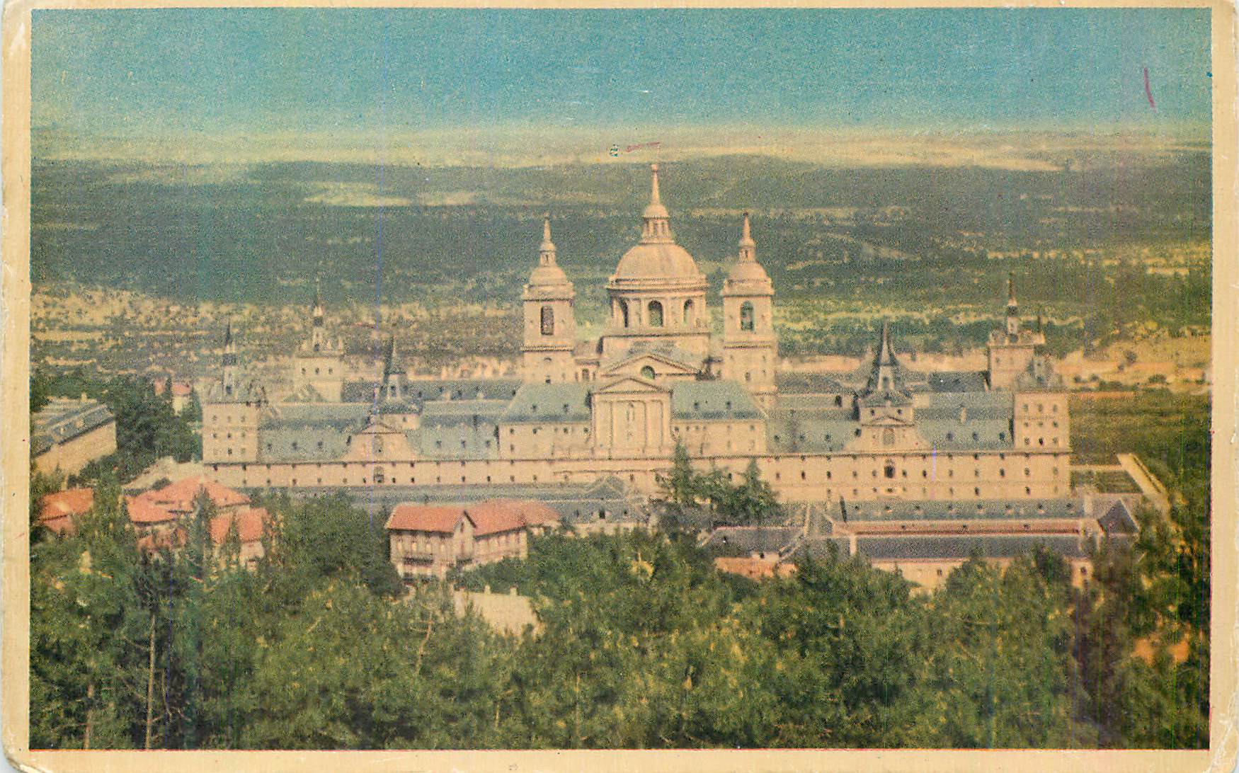 CPM Monasterio de El Escorial Vue Generale