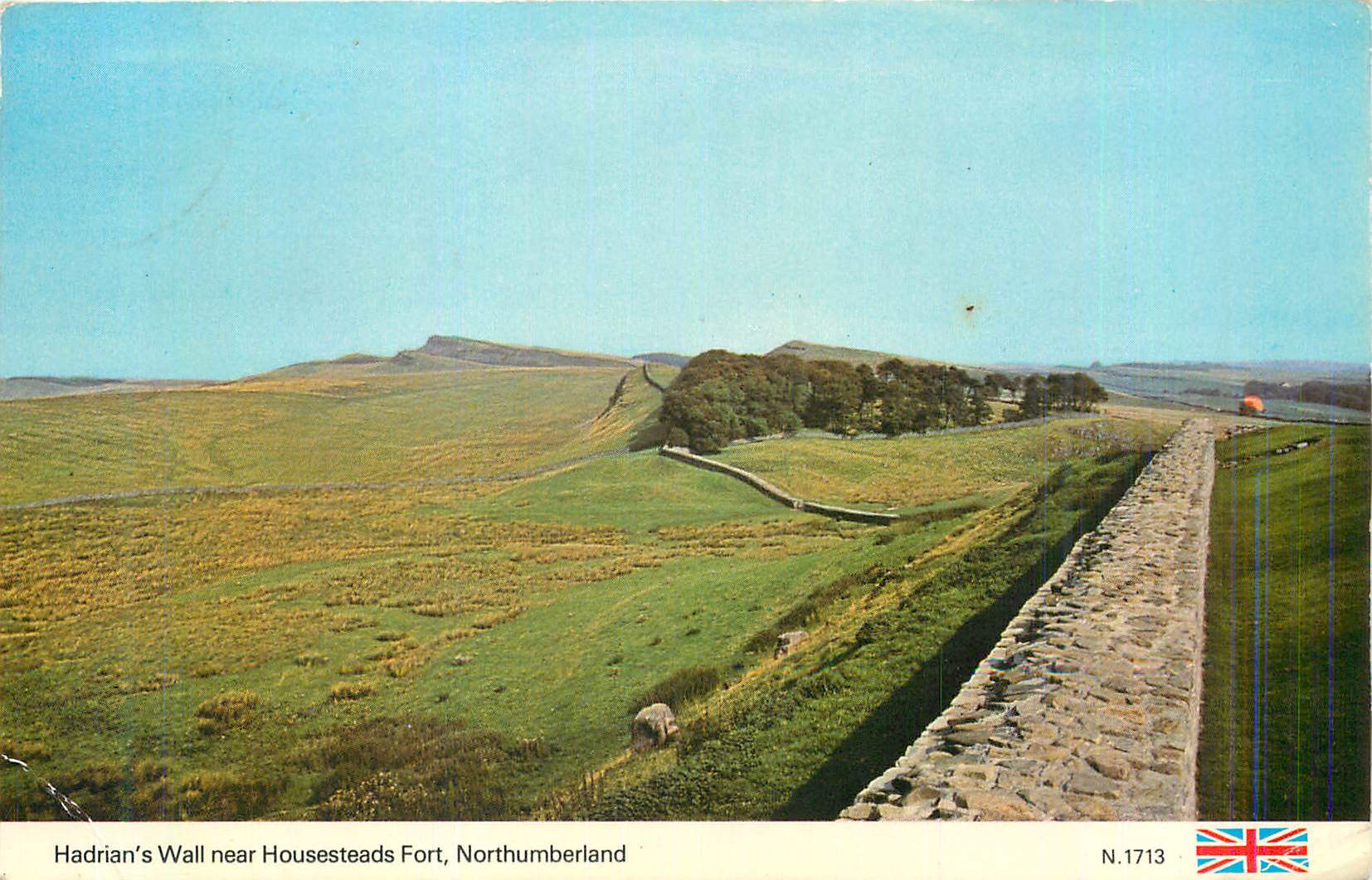 CPM Hadrian's Wall near Housesteads Fort Northumberland