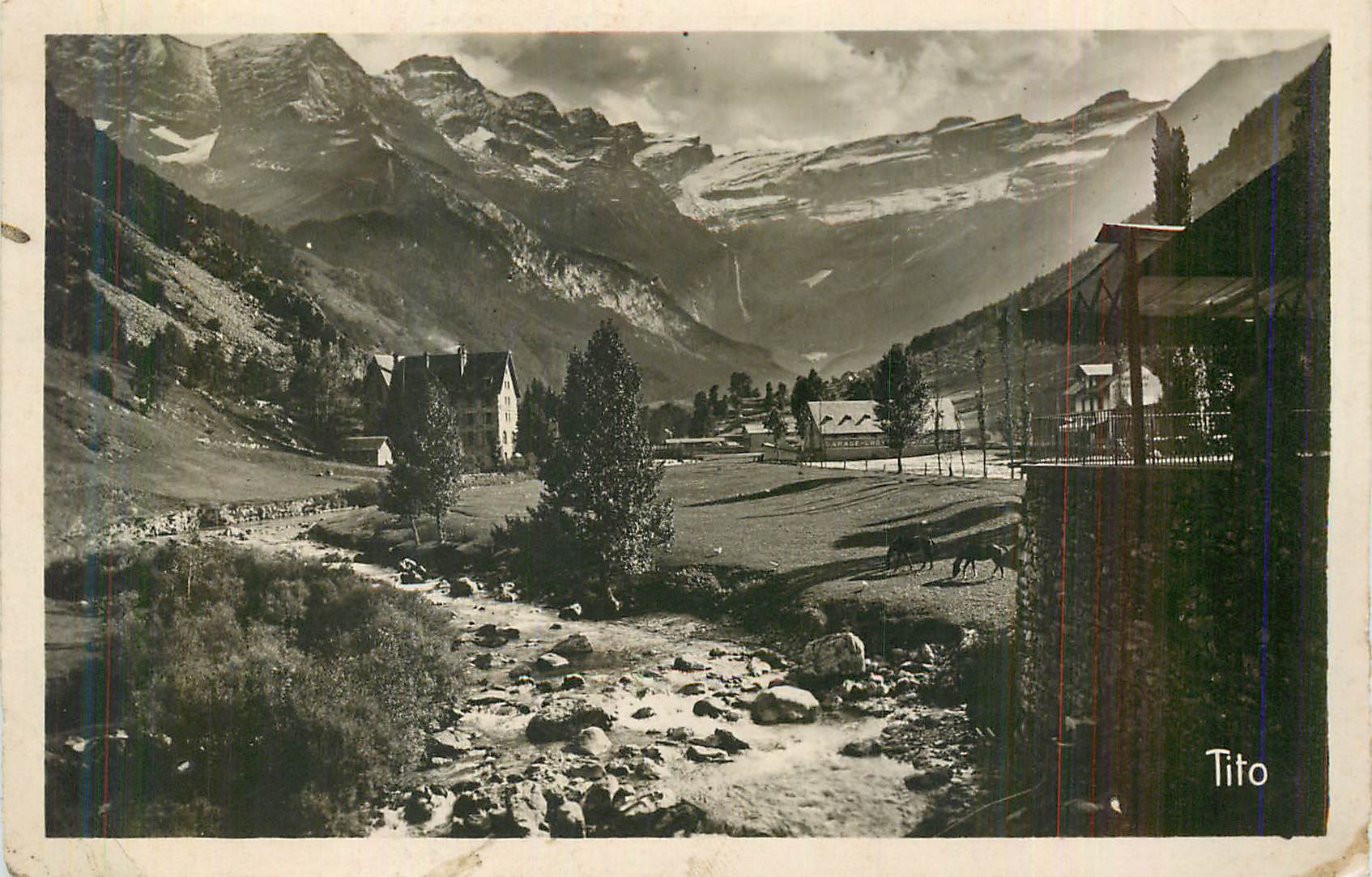 CPM Gavarnie Le Cirque et le Gave