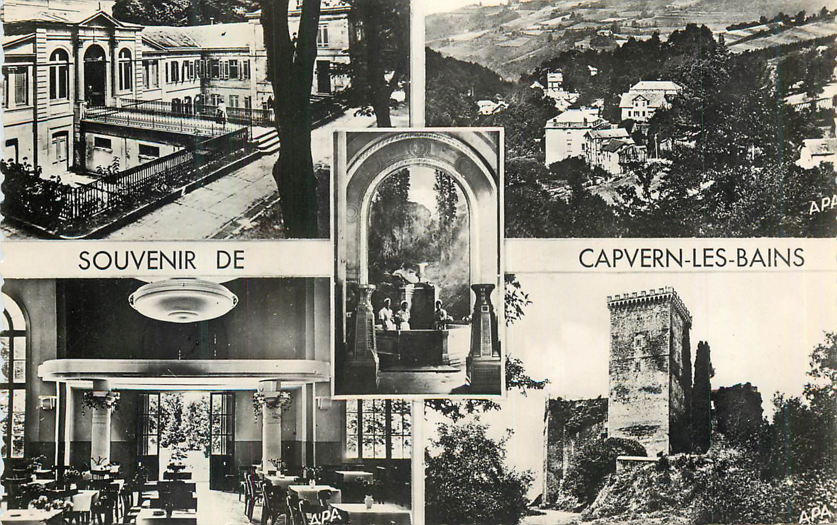 Capvern-les-Bains — Souvenir de — éditeur APA
