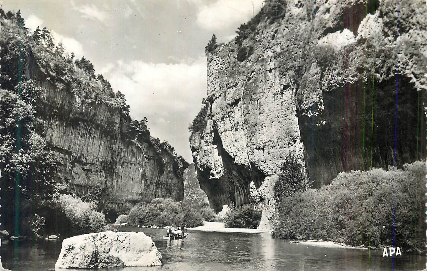 Canal de l'Arpa — vue panoramique — éditeur APA