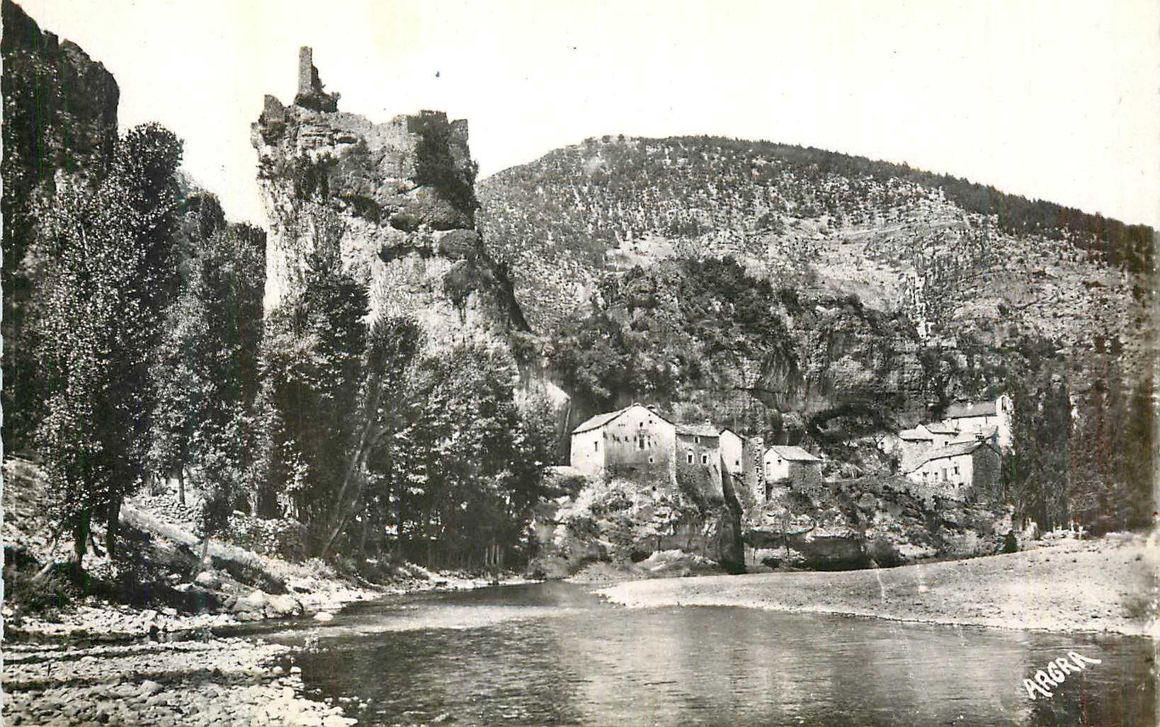 CPM Gorges du Tarn Castelbouc D'Apres la Legende