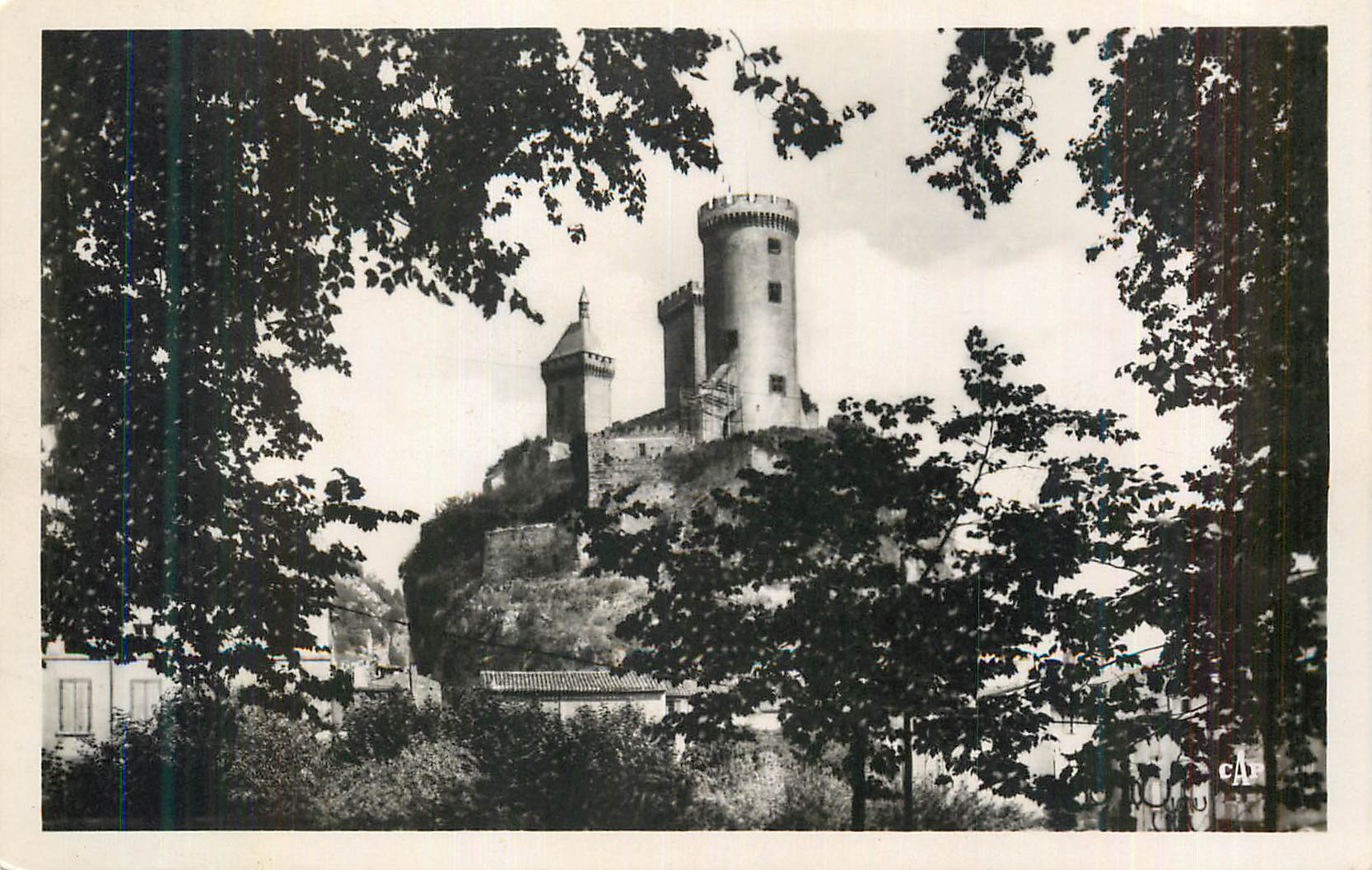 CPM Foix Les Tours du Chateau (XIIe XIVe XVe Siecles)