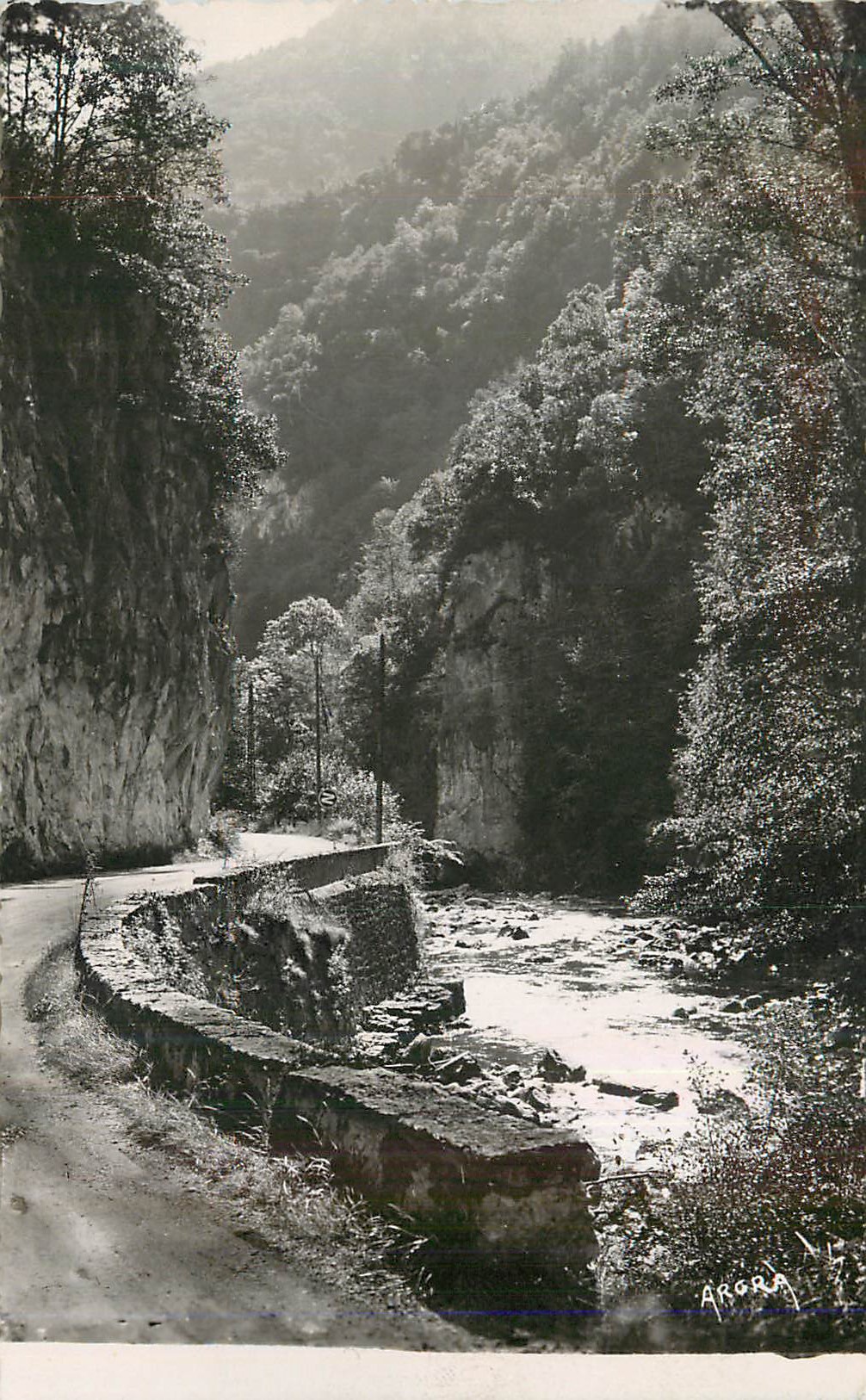 CPM Vallee d'Aude Les Gorges de l'Aude entre Usson et Carcanieres