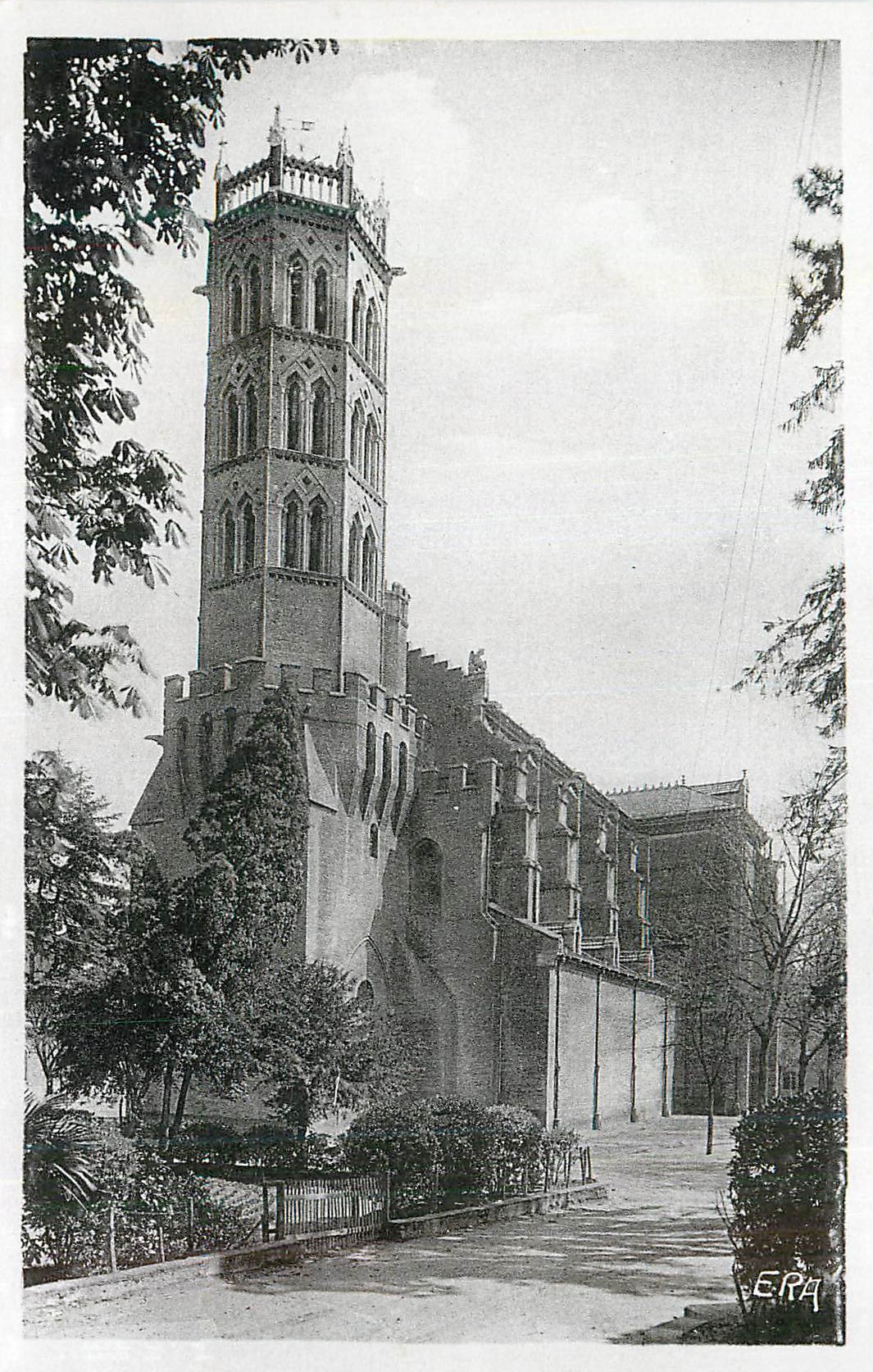 CPM Pamiers Clocher de la Cathedrale St Antonin (XIVe S)