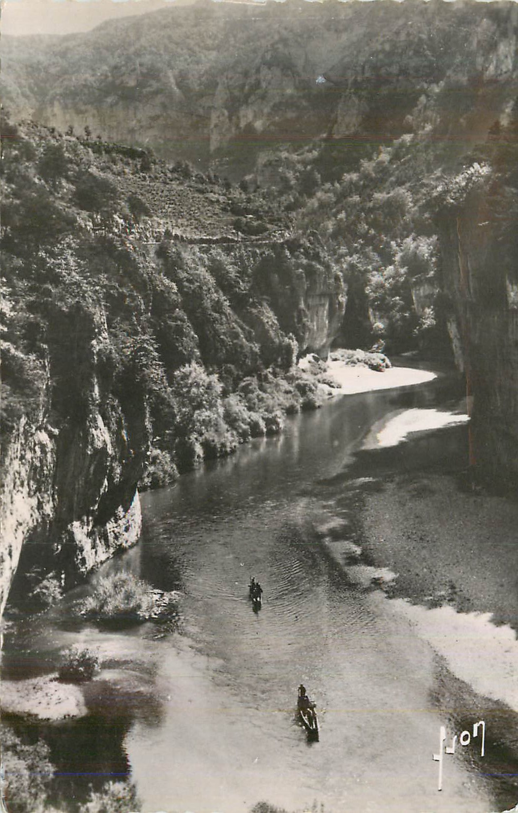 CPM Gorges du Tarn Environs de la Malene (Lozere) Les Detroits