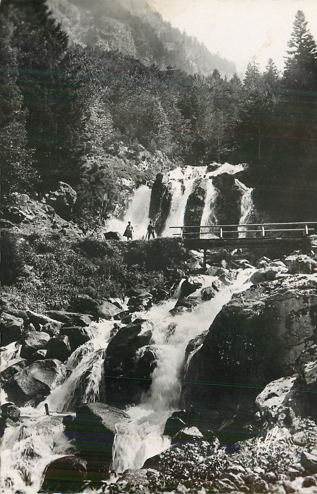 CPM Cauterets (Htes Pyr) Cascade du Lutour
