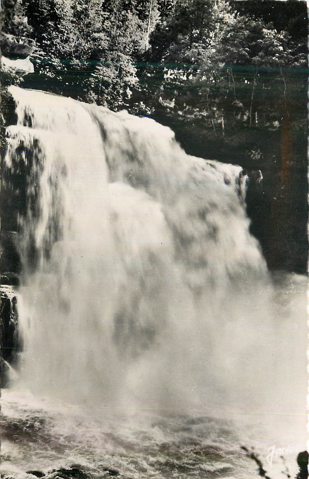 CPM Villers le Lac Frontiere Franco Suisse Le Saut du Doubs