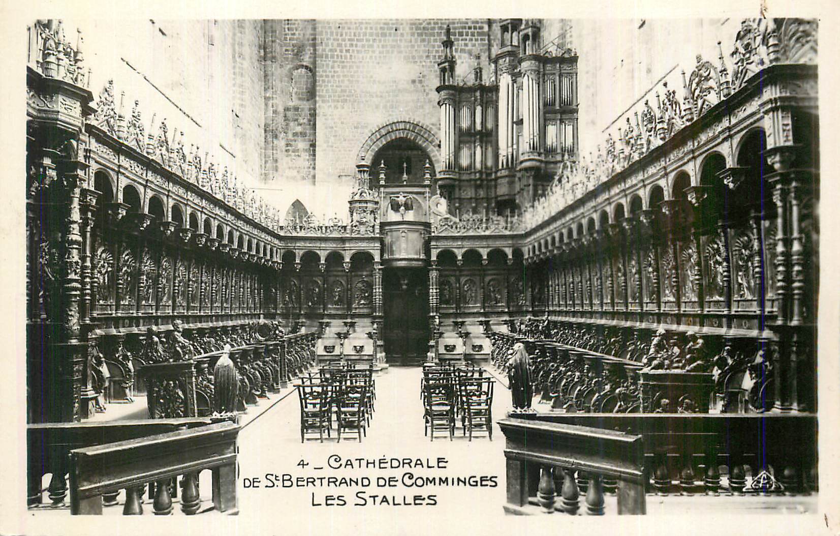 CPM Cathedrale de St Bertrand de Comminges Les Stalles