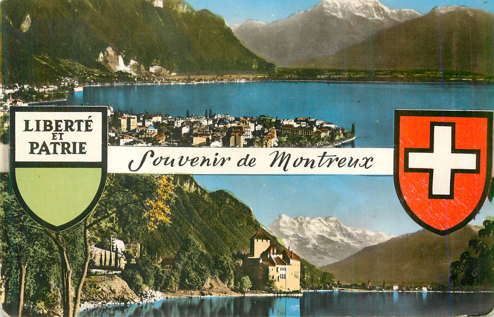 CPM Souvenir de Montreux