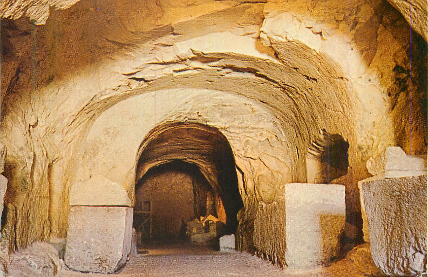 CPM Beth Shearim (Kiryat Tivion) Interior of a Burial Hall