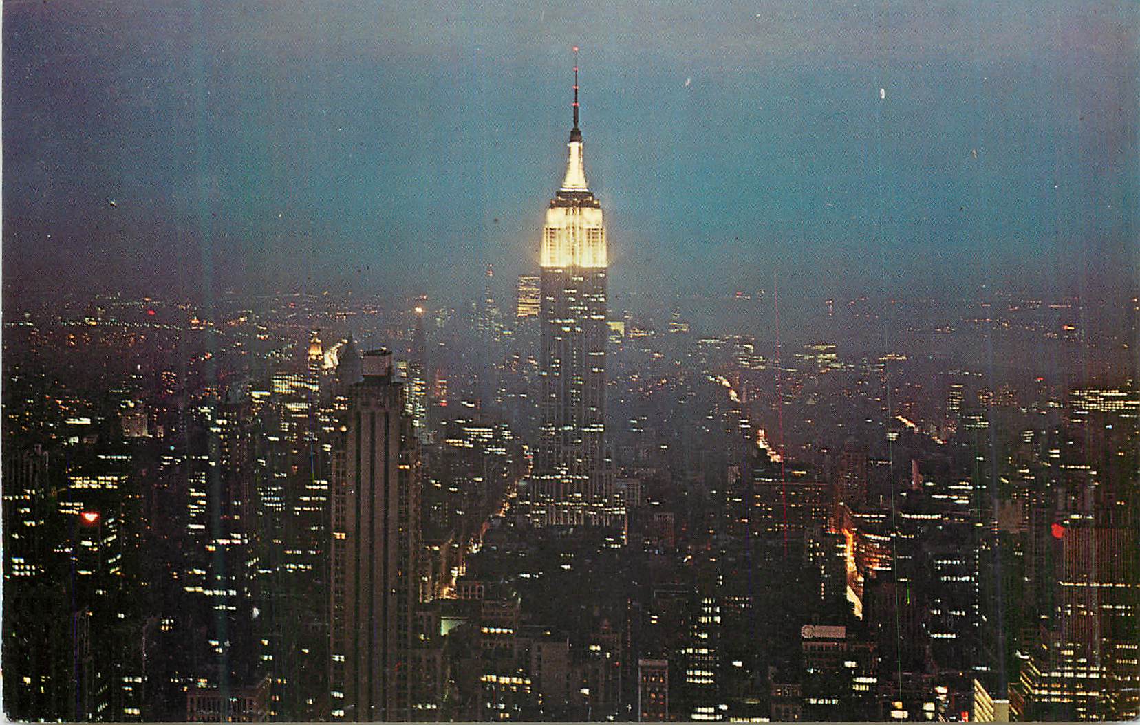 CPM New York City and the Surrounding area for Fifty miles The Observation Roof atop the RCA Building