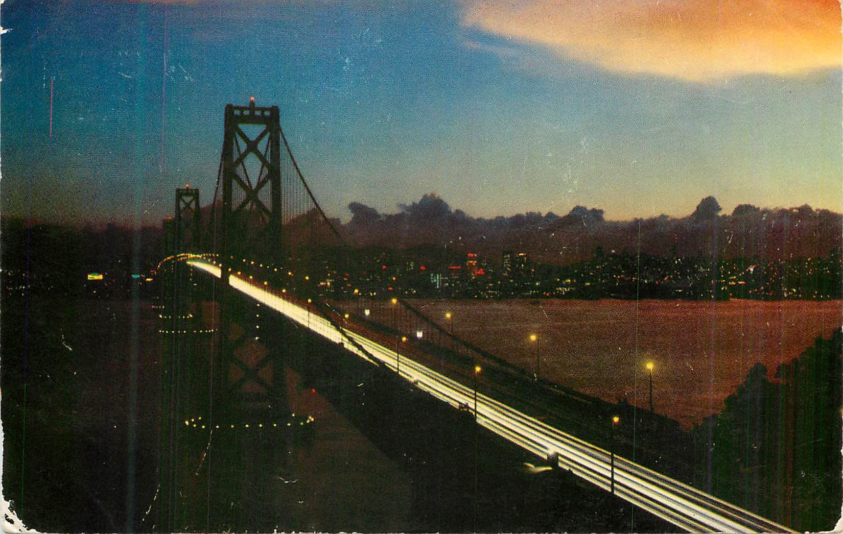 CPM San Francisco Bay Bridge at Night