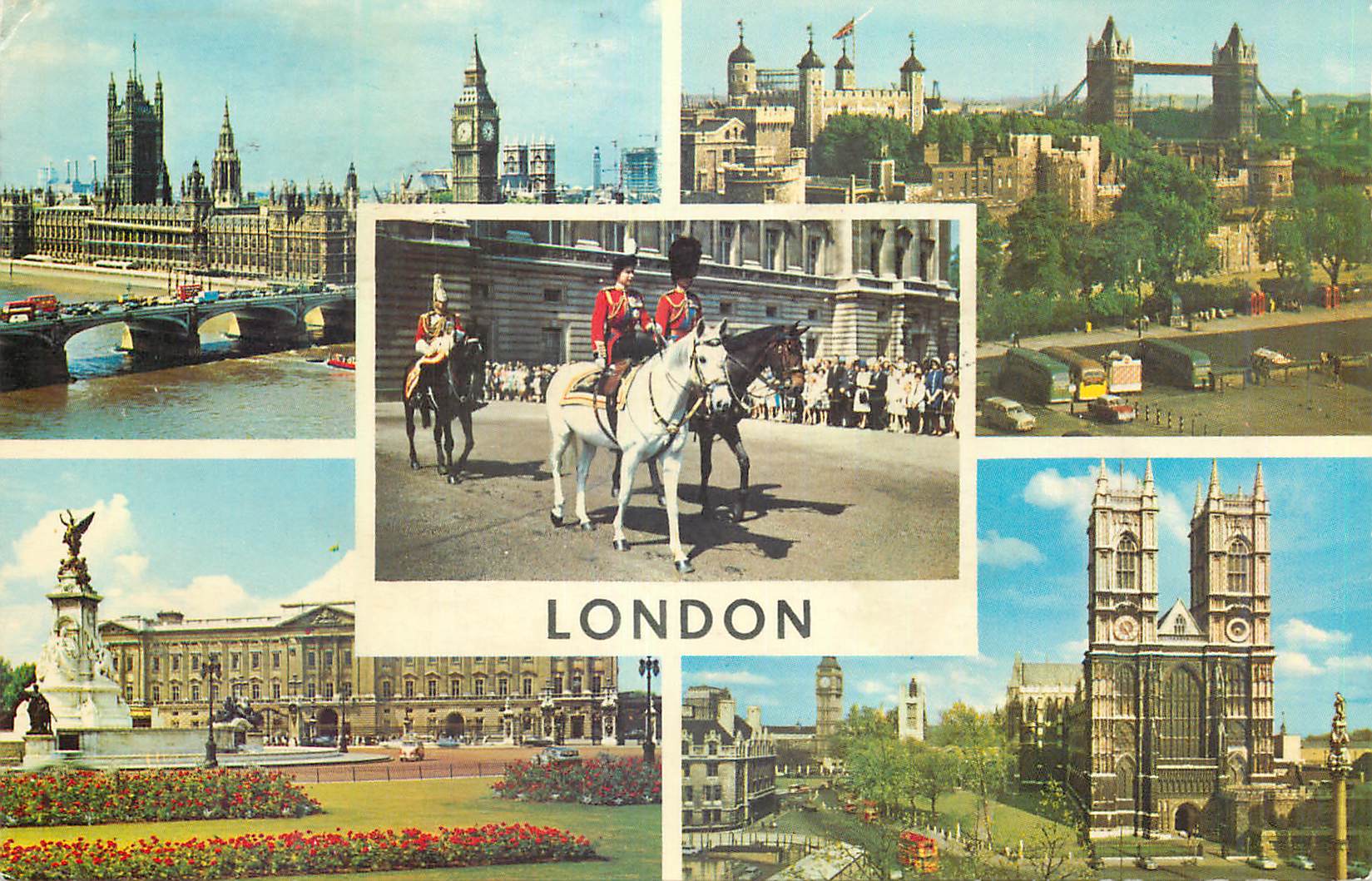 Londres — vue panoramique — éditeur non visible