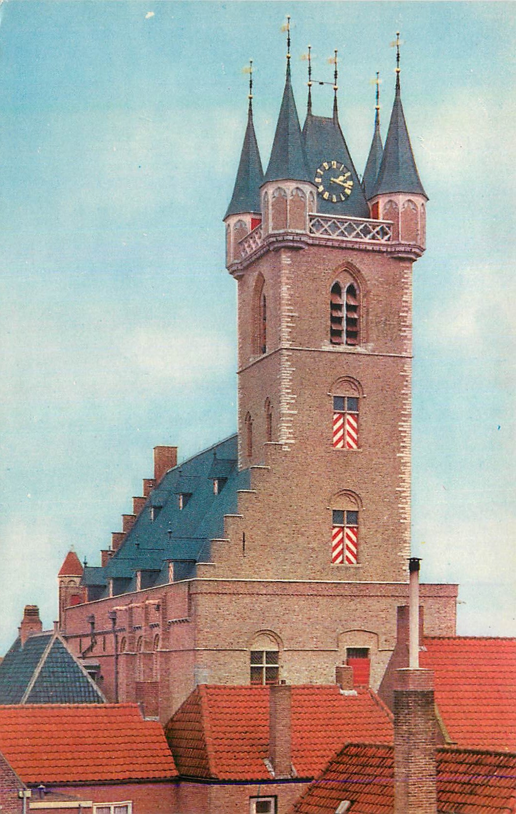 CPM Sluis Holland Raadhuis Townhall Hotel de Ville