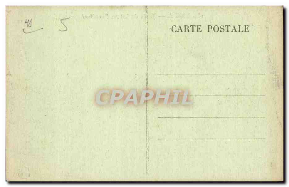 Mende CPA Vallee du Lot au pont neuf — Rückseite