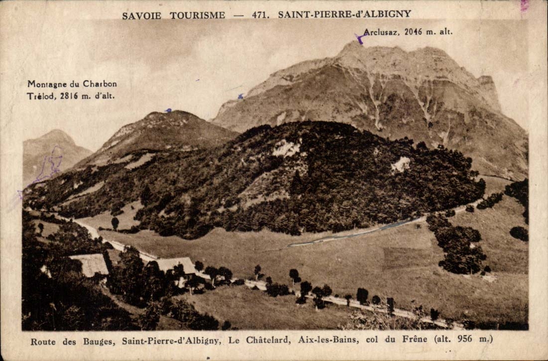 Saint-Pierre-d'Albigny — Montagnes et cols de la région — Savoie Tourisme, n°471