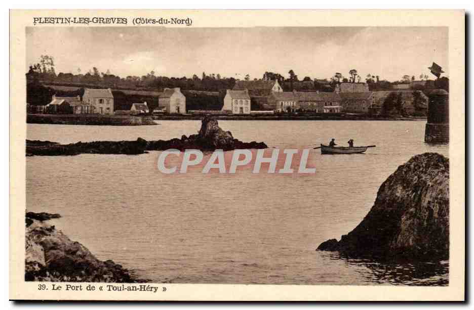 Plestin-les-Grèves (Côtes-du-Nord) — Le Port de « Toul-an-Héry » — Éditeur : Mr. Delorme